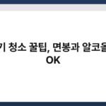 고데기 청소 꿀팁, 면봉과 알코올이면 OK 2