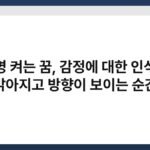 조명 켜는 꿈, 감정에 대한 인식이 밝아지고 방향이 보이는 순간 4