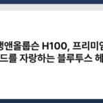 뱅앤올룹슨 H100, 프리미엄 사운드를 자랑하는 블루투스 헤드폰 5