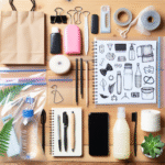 비닐봉투 활용법, 잡동사니 정리에 유용한 팁